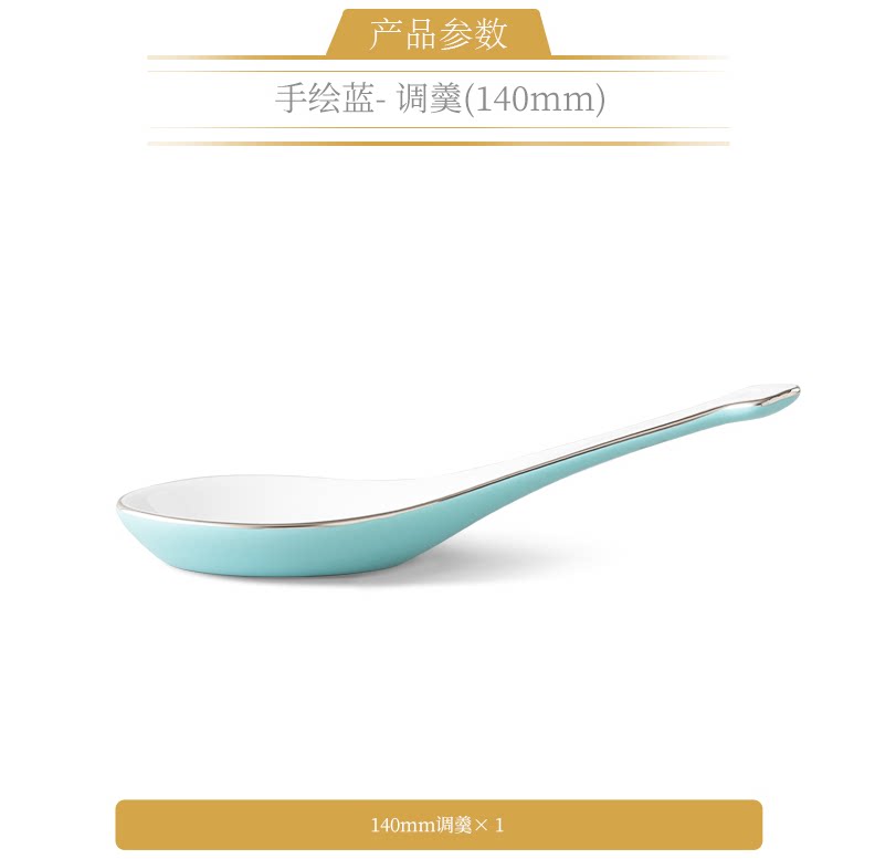 永丰源夫人瓷手绘蓝餐具散件 AURATIC Hand-Painted Blue Ceramic Dinnerware Individual Pieces – Bowls, Plates, Chopsticks and Spoons