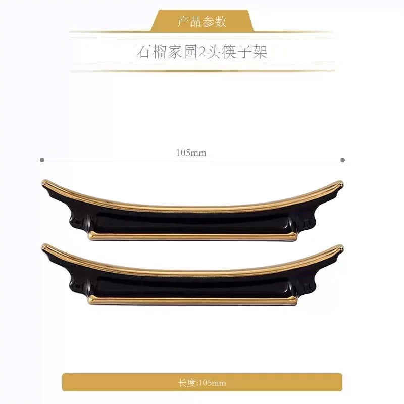 永丰源石榴家园餐具散件 AURATIC Pomeland Ceramic Dinnerware Individual Pieces – Pomegranate Blossom, Bowls, Plates and Table Accessories