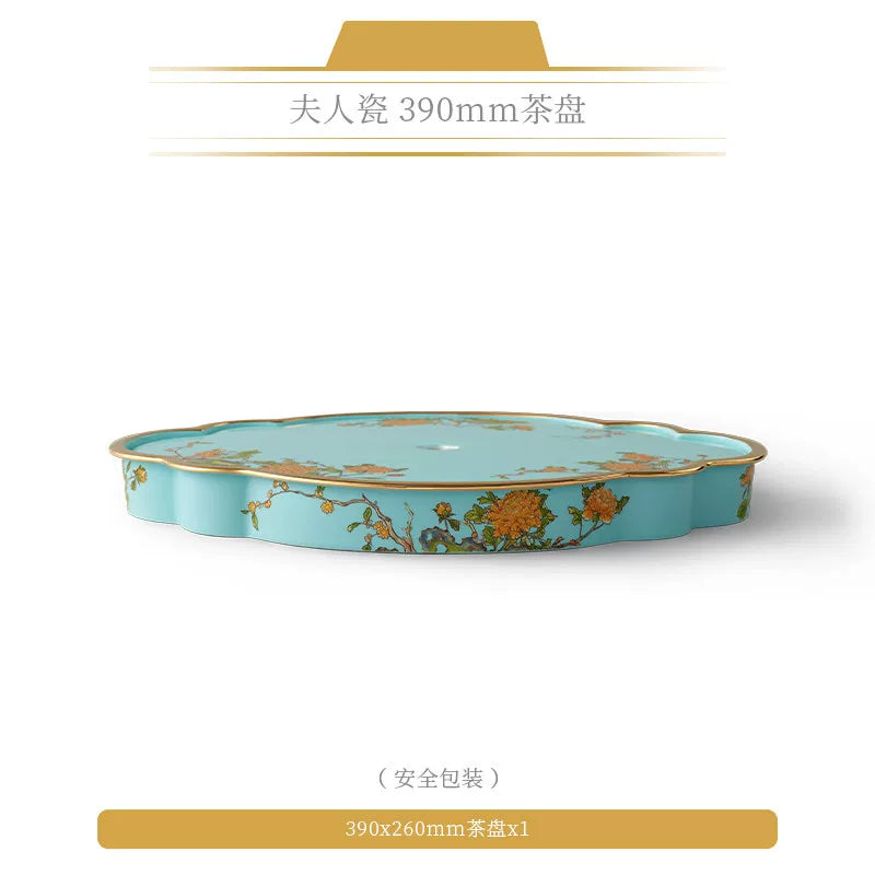 永丰源夫人瓷西湖蓝茶具散件 AURATIC Lady Turquoia Ceramic Tea Ware Individual Pieces – West Lake Blue, Cups, Gaiwan, Pots and Accessories