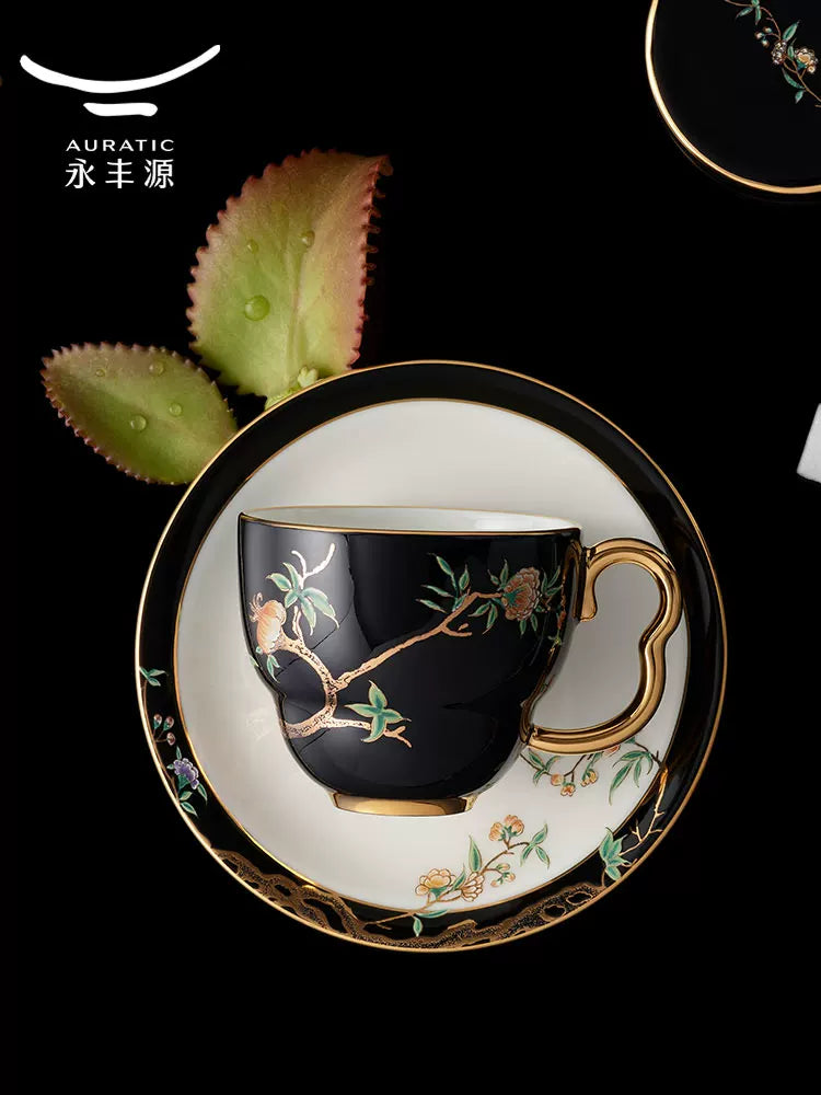 永丰源石榴家园茶具散件 AURATIC Pomeland Ceramic Tea Ware Individual Pieces – Cups, Saucers, Travel Sets, Pots and Accessories
