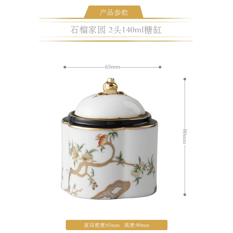 永丰源石榴家园茶具散件 AURATIC Pomeland Ceramic Tea Ware Individual Pieces – Cups, Saucers, Travel Sets, Pots and Accessories