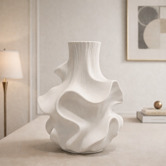 Modern Sculptural Ceramic Vase