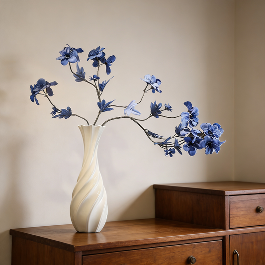 Minimalist Cream Ceramic Vase