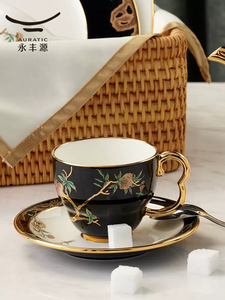 永丰源石榴家园茶具散件 AURATIC Pomeland Ceramic Tea Ware Individual Pieces – Cups, Saucers, Travel Sets, Pots and Accessories