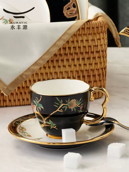 永丰源石榴家园茶具散件 AURATIC Pomeland Ceramic Tea Ware Individual Pieces – Cups, Saucers, Travel Sets, Pots and Accessories