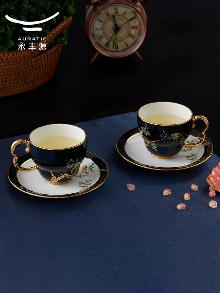 永丰源石榴家园茶具散件 AURATIC Pomeland Ceramic Tea Ware Individual Pieces – Cups, Saucers, Travel Sets, Pots and Accessories