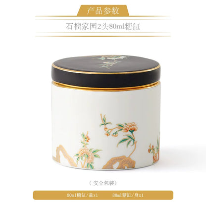 永丰源石榴家园茶具散件 AURATIC Pomeland Ceramic Tea Ware Individual Pieces – Cups, Saucers, Travel Sets, Pots and Accessories