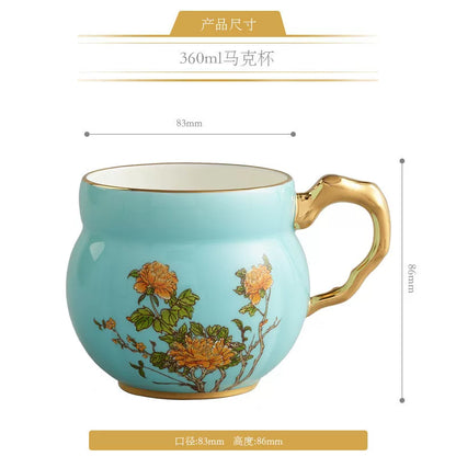永丰源夫人瓷西湖蓝茶具散件 AURATIC Lady Turquoia Ceramic Tea Ware Individual Pieces – West Lake Blue, Cups, Gaiwan, Pots and Accessories