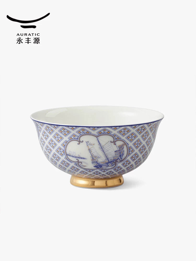 永丰源四海升平餐具散件 AURATIC Peaceful Seas Ceramic Dinnerware Individual Pieces – Bowls, Plates, Platters and Table Accessories