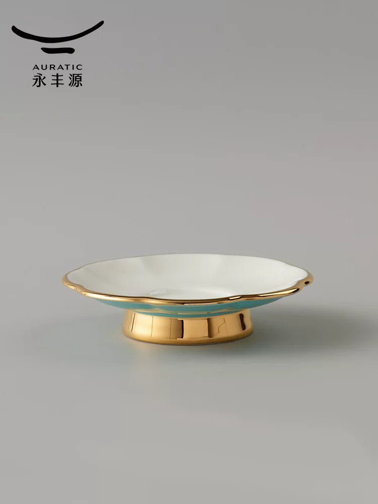 永丰源夫人瓷西湖蓝茶具散件 AURATIC Lady Turquoia Ceramic Tea Ware Individual Pieces – West Lake Blue, Cups, Gaiwan, Pots and Accessories