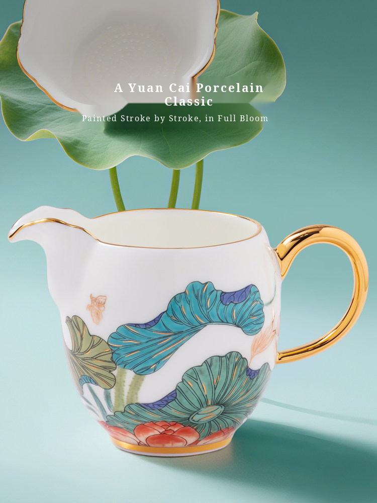 Auratic Happiness in Harmony porcelain tea set