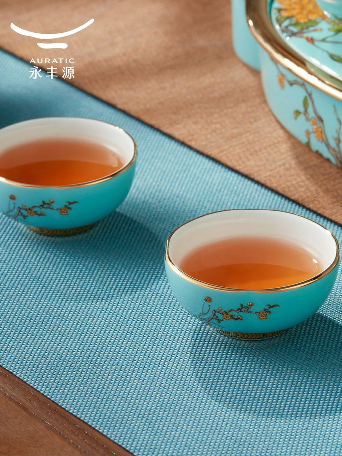 Auratic 永丰源 West Lake Blue tea set