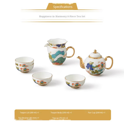 8-Piece Tea Set for 4 (Teapot Set)